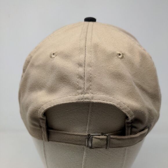 ZKAPZ Men's Slideback Hat Tan OSFA Invensys Direct Embroidered Logo - Picture 7 of 10